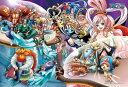 108ラージピースジグソーパズル ワンピース 宴の仕切り直しをしようじゃもん!! 《廃番商品》 エンスカイ 108-L501 (26×38cm)