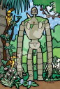 アートクリスタル126ピースジグソーパズル 天空の城ラピュタ 空中庭園の守り手 エンスカイ 126-AC35 (10×14.7cm)