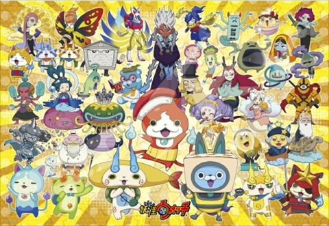 500ラージピースジグソーパズル 妖怪ウォッチ スシ/テンプラ/スキヤキだニャン! 《廃番商品》