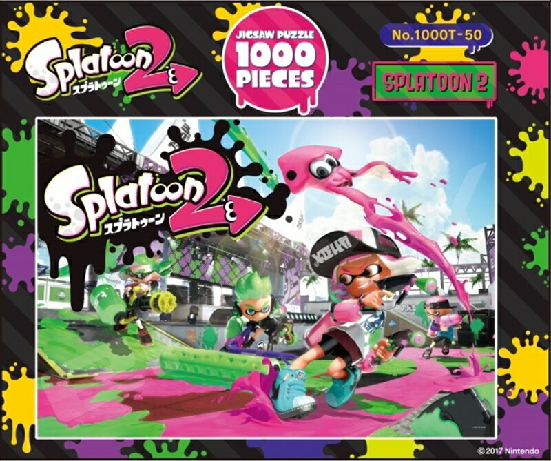 1000ピースジグソーパズル スプラトゥーン2 SPLATOON2 エンスカイ 1000T-50 (51×73...