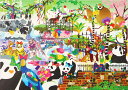 500ピースジグソーパズル みんなに会える秘密のチケット(ホラグチカヨ) 《廃番商品》 エポック社 06-039 (38×53cm)