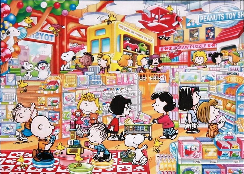 500ピースジグソーパズル PEANUTS/スヌーピー ピーナッツトイショップ エポック社 06-062s (38×53cm)