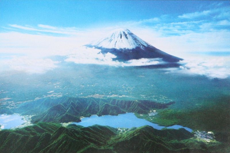 乐天商城 - 1000ピースジグソーパズル 西湖から望む富士 《廃番商品》 エポック社 10-749 (50×75cm)