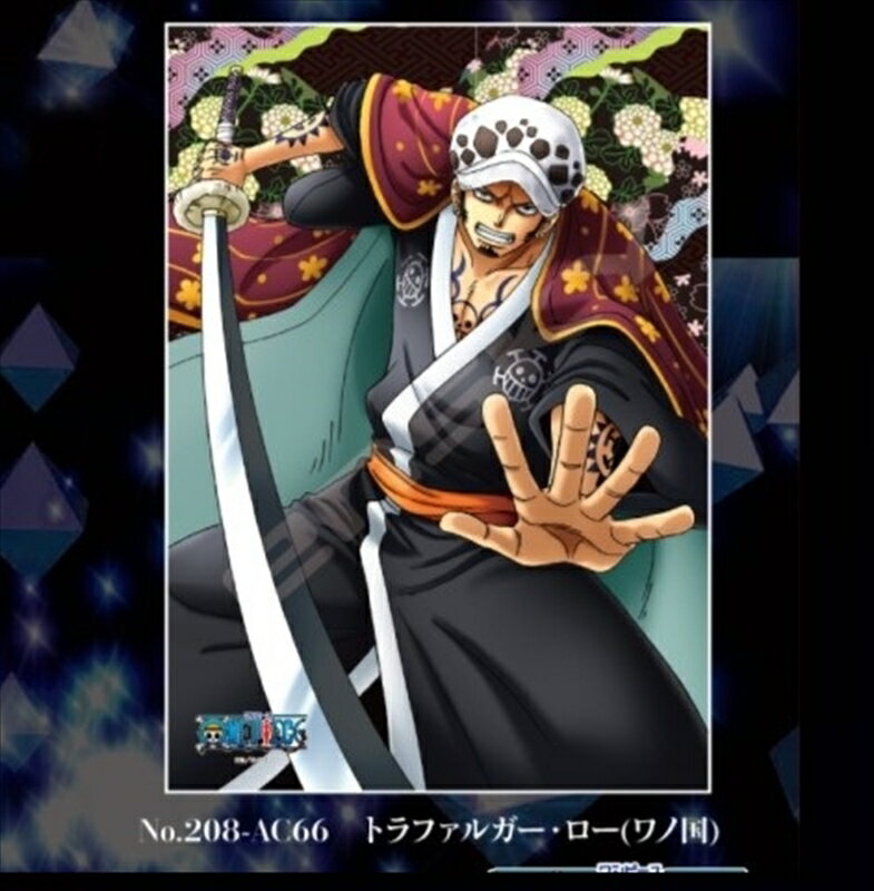 アートクリスタル208スモールピースジグソーパズル ワンピース トラファルガー・ロー（ワノ国） エンスカイ 208-AC66 (18.2×25.7cm)