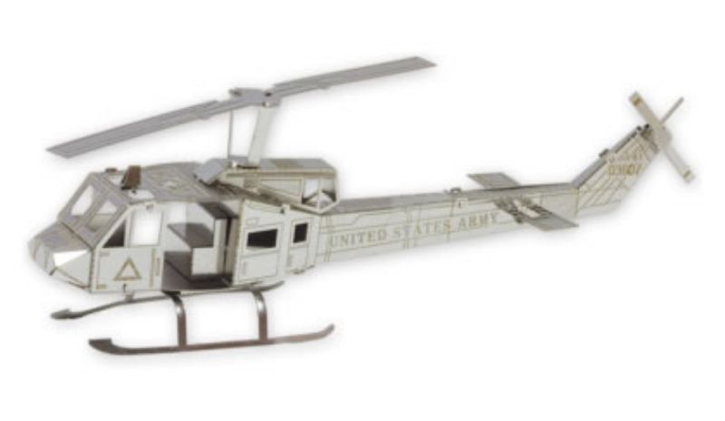 メタリックナノパズル ヒューイ ヘリコプター テンヨー TMN-09