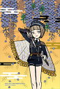 プリズムアート70ピースジグソーパズル 刀剣乱舞-ONLINE- 前田藤四郎(藤) やのまん 97-163 (10×14.7cm)(3)