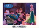 プリズムアート70ピースジグソーパズル みんなと一緒(アナと雪の女王)(ホワイト/パネル付きセット) 《カタログ落ち商品》 やのまん 97-78 (10×14....