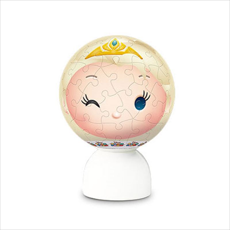 Sphere Puzzles - 3D球体60ピース立体パズル パズランタン 「ツムツム」-エルサ-（3色発光） やのまん 2003-445