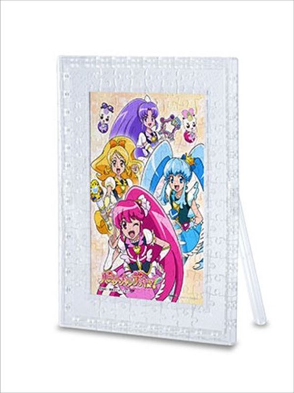 132ピースジグソーパズル クリアスタンドパズル 4人の仲間、プリキュア！ 《カタログ落ち商品》 やのまん No.2500-08