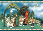 500ピースジグソーパズル 夏至祭り（わちふぃーるど） 《廃番商品》 やのまん 05-1003 (38×53cm)