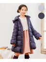 【150-170cm】ロング ダウン 組曲 KIDS クミキョク ジャケット・アウター ダウンジャケット・ダウンベスト ブルー ネイビー【送料無料】[Rakut...