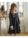 【110-140cm】KUMIKYOKU NAVY ワンピース 組曲 KIDS クミキョク ワンピース・ドレス ワンピース ネイビー【送料無料】[Rakuten...