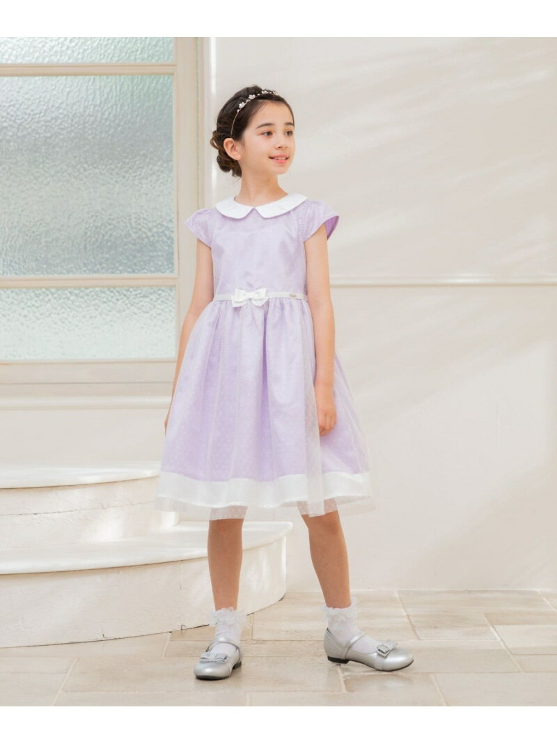 【SALE／30%OFF】【110-140cm】チュールドット ドレス 組曲 KIDS クミキョク ワンピース・ドレス ドレス ピンク パープル【RBA_E】【送料無料】[Rakuten Fashion]