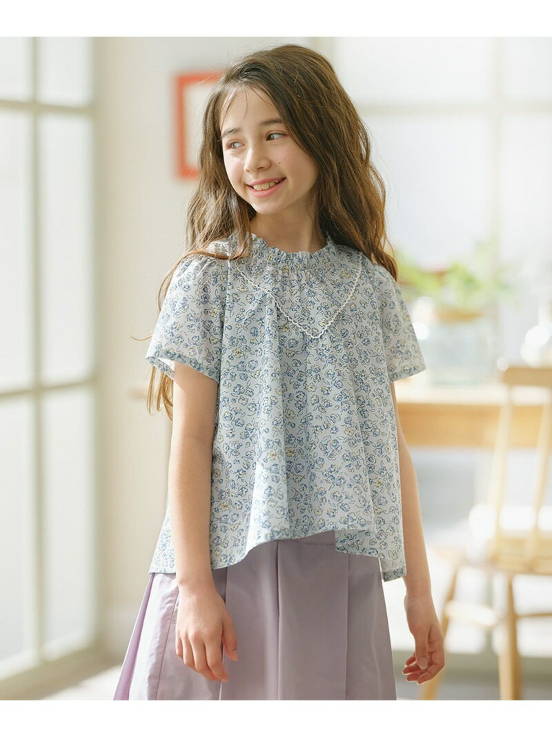 110-140cmۥ顦֥饦 ȶ KIDS ߥ祯 ȥåץ ġ֥饦 ֥롼̵[Rakuten Fashion]