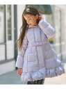 【110-140cm】ロング ダウンコート 組曲 KIDS クミキョク ジャケット・アウター ダウンジャケット・ダウンベスト パープル ネイビー【送料無料】[R...