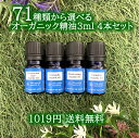 【2点購入で薔薇バーム】 &SH お試し オーガニック エッセンシャルオイル 3ml ×4本 セット アンドエスエイチ [ 夜 おしゃれ 無添加 天然 香り 手作り コスメ 化粧品 精油 アロマセット アロマオイル ]【 定形外 送料無料 】【tg_smc】