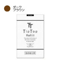 【2点購入でラベンダー】 Tip Top ティップトップ40詰め替え用 【No.2ダークブラウン】 80g [ つめかえ用 詰替え用 レフィル ] 取り寄せ商品【ID:0058】【 定形外 送料無料 】【発送日:10営業日以内(土日祝除く)】