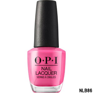 【Wプレゼント企画】 OPI マニキュア ネイルラッカー NLB86 ショーツ ストーリー 15mL [ オーピーアイ ポリッシュ ネイル マニュキア ネイルポリッシュ ピンク おうち時間 ビビットピンク ]【 定形外 送料無料 】