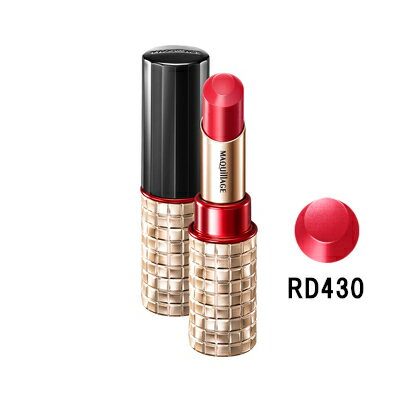【2点購入でハッカ油】資生堂 マキアージュ ドラマティック ルージュ EX RD430 4g [ shiseido Maquillage 化粧品 口紅 スティックタイプ リップ ドラマティックルージュex キープ 保湿 つや パッションインサイド レッド 赤 ]【 定形外 送料無料 】のサムネイル