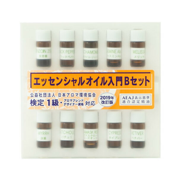 【2点購入で香料GET】生活の木 エッセンシャルオイル入門セットB・アロマテラピー検定1級 (2019年改訂版) 対応 [ アロマテラピー アロマセラピー エッセンシャルオイル セット アロマオイル 資格 検定 試験 アロマ オイル ]【 定形外 送料無料 】のサムネイル