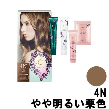 【2点購入でラベンダー】【あす楽】 資生堂 ベネフィーク ヘアカラー 4N やや明るい栗色 [ SHISEIDO BENEFIQUE 医薬部外品 ヘアカラー カラー剤 ]【 送料無料 】 北海道・沖縄除く