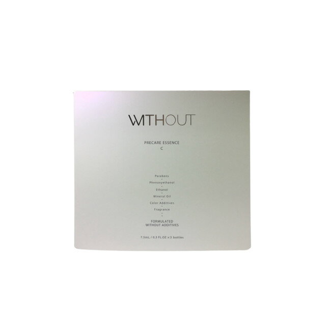 【2点購入で香料GET】【あす楽】 フェース ウィズアウト プレケアエッセンス C 3本セット [ 美容液 しみ ハリ 素肌 ビタミンC エイジングケア 保湿 ...