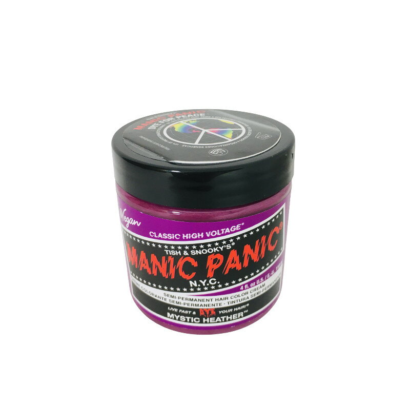 【2点購入でラベンダー】 マニックパニック カラークリーム ミスティックヘザー 118ml MANIC PANIC ヘアカラー カラーリング 毛染め パープル 紫 マニパニ ヘアカラークリーム 【 定形外 送料無料 】