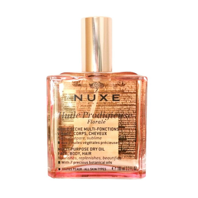 【2点購入でラベンダー】【あす楽】 NUXE ニュクス プロディジュー フローラル オイル 100ml [ フェイスオイル 保湿 全身用保湿オイル 香り プロディジーハリ ツヤ ボディ 髪 顔 美容 美容ドライオイル ]【 送料無料 】※北海道・沖縄除く