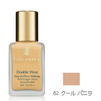 【2点購入でラベンダー】 エスティローダー ダブルウェアステイインプレイスメークアップ # 62 クール バニラ 30ml[ エスティ ローダー リキッドファンデーション ダブルウエア メイクアップ エスティーローダー ]【 定形外 送料無料 】