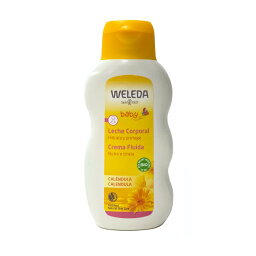 【2点購入でラベンダー】【本体少々擦れ・傷あり】 WELEDA ヴェレダ カレンドラ ベビーミルクローション 200ml ( 全身用乳液 保湿乳液 ベビー用 ) 並行輸入品 【 定形外 送料無料 】