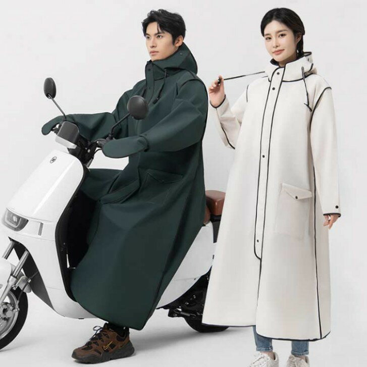 レインコート レディース メンズ 男女兼用 自転車 通勤 通学 レインウエア ロング丈 顔濡れない おしゃれ 二重つば 自転車カッパ 雨具 ポンチョ カッパ 手カバー付き 多機能 完全防水 防風 耐久性 豪雨 梅雨対策 自転車 超軽量
