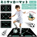 サッカーマット サッカー練習用マット サッカープレイエリアラグ トレーニングマット ドリブル サッカー初心者 自主練習 ラグ 滑り止め カーペット サッカーボール フットワーク 収納便利 持ち運び 部活 自宅 室内 子供 大人