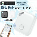 iOS端末のみ対応 GPS スマートタグ 紛失防止タグ 月額不要 小型 リアルタイム 追跡 迷子防止 老人 ペット用 盗難防止 忘れ物防止 置き忘れ防止 キーホ...
