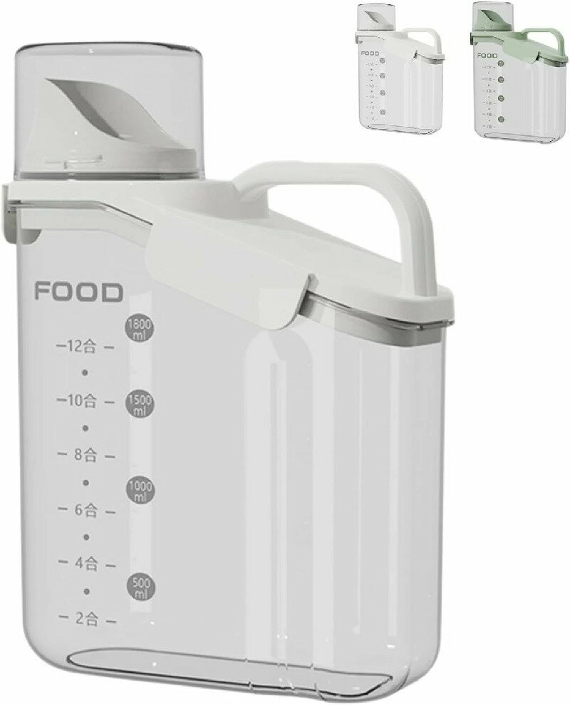 ペットフードストッカー真空密閉犬猫...