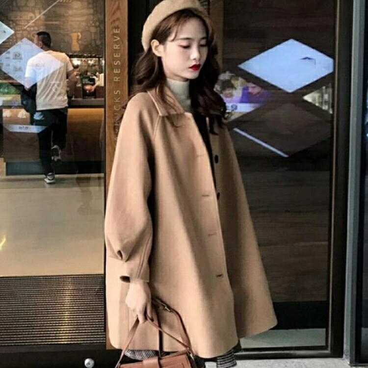 【送料無料】通勤 20代 ゆったり おしゃれ カジュアル ショート丈コート ショートアウター Pコート コート ジャケット ピーコート 無地