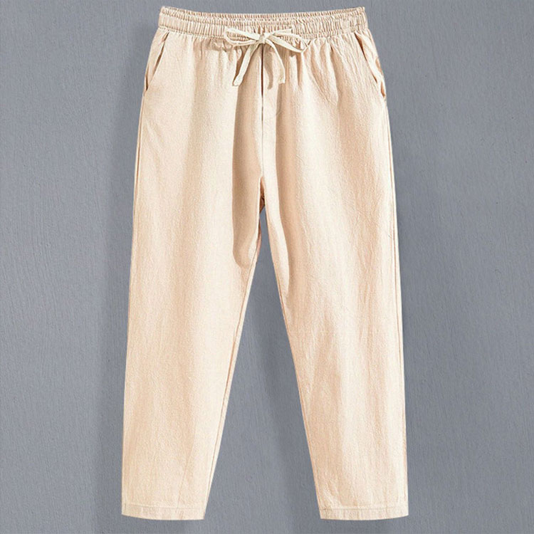 サルエルパンツ メンズ 9分丈 夏用 ズボン 涼しい 無地 ずぼん アンクル丈 ボトムス 麻パンツ ワイドテーパードパンツ カジュアル イージーぱんつ お洒落 袴パンツ 大きいサイズ ロングパンツ サルエルパンツ 夏 ゆったりパンツ