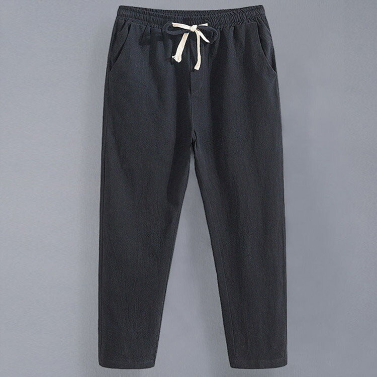 サルエルパンツ メンズ 9分丈 夏用 ズボン 涼しい 無地 ずぼん アンクル丈 ボトムス 麻パンツ ワイドテーパードパンツ カジュアル イージーぱんつ お洒落 袴パンツ 大きいサイズ ロングパンツ サルエルパンツ 夏 ゆったりパンツ