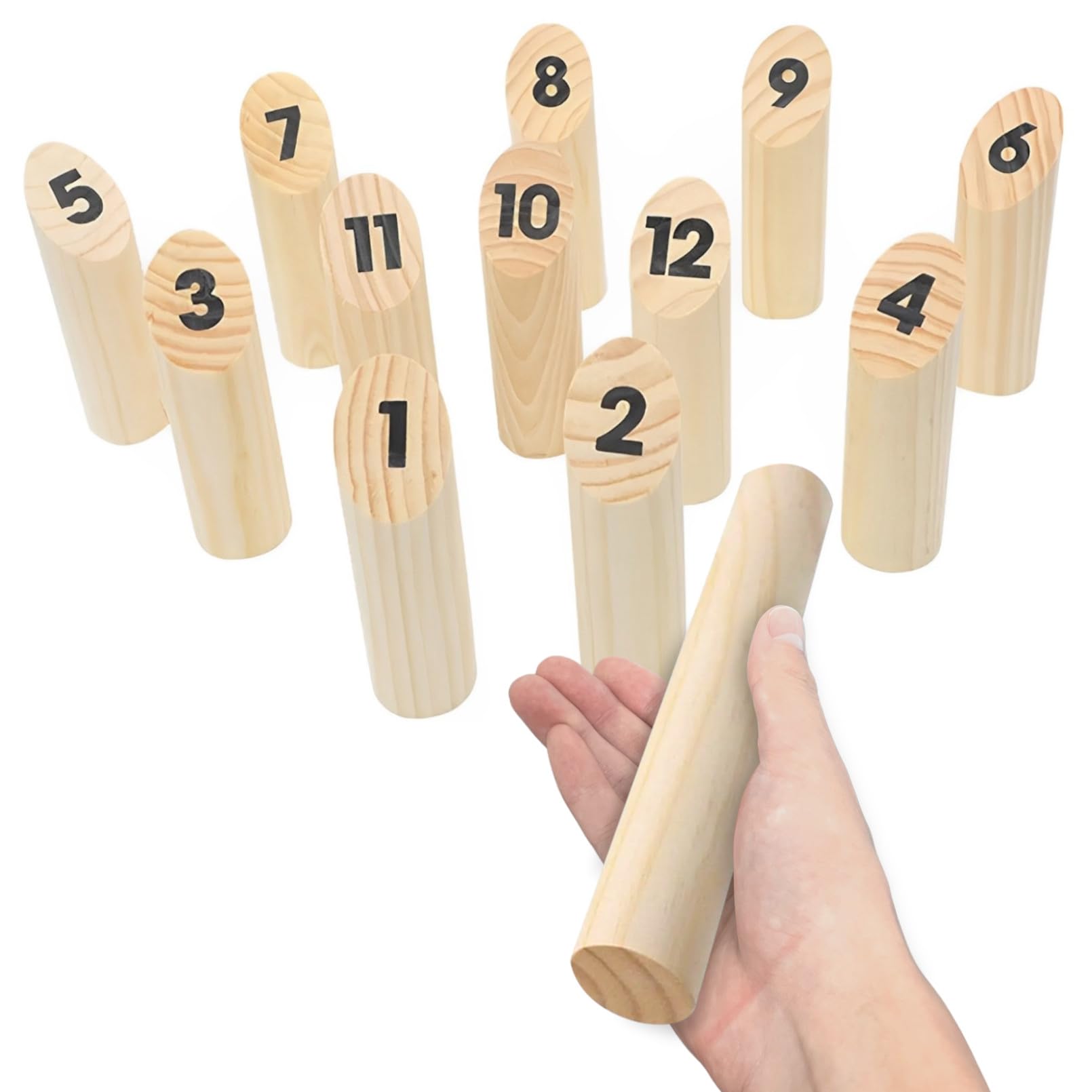 (モルック単品) 屋外 モルック 得点板 ミニ 木製 ゲーム 会 アウトドア キャンプ セット 遊び