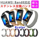 HUAWEI Band 8 対応 交換 バンド 交換用ベルト メッシュ ステンレス製 磁気吸着 ファーウェイ バンド8 ベルト 交換ストラップ 装着簡単 交換 HUAWEI Band 8 着替え 男女兼用 高品質 通気 ファーウェイ バンド8 スマートウォッチ 時計ベルド 替えベルド 腕時計 運動(2)