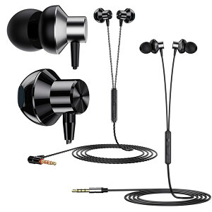 イヤホン 有線 2本セット ヘッドホン 3.5mm 有線 イヤホン マイク付き リモコン付き ヘッドホン コンパクト 遮音性 高音質 ヘッドホン マイク付き pc用 パソコン マイク イヤフォン ステレオイヤホン 3.5mm ジャック 多機種対応格安セール