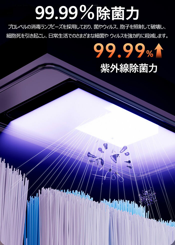 歯ブラシ除菌器 ミニ 歯ブラシケース 歯ブラシ除菌キャップ 歯ブラシ収納ケース UV-C 紫外線除菌 乾燥 出張や旅行に携帯便利 USB充電式 歯ブラシ掛け 電動歯ブラシ対応 1本 持ち運び 家庭用 旅行用