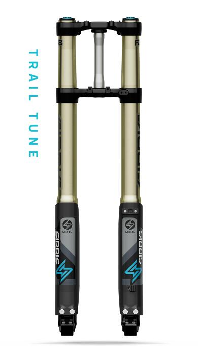 乐天商城 - 【正規品】 Sirris F43 Trail Tune LSC 246mm トラベル サスペンションフォーク フロントフォーク Surron サロン Light Bee X E-Moto オフロード カスタムパーツ 体重別レート