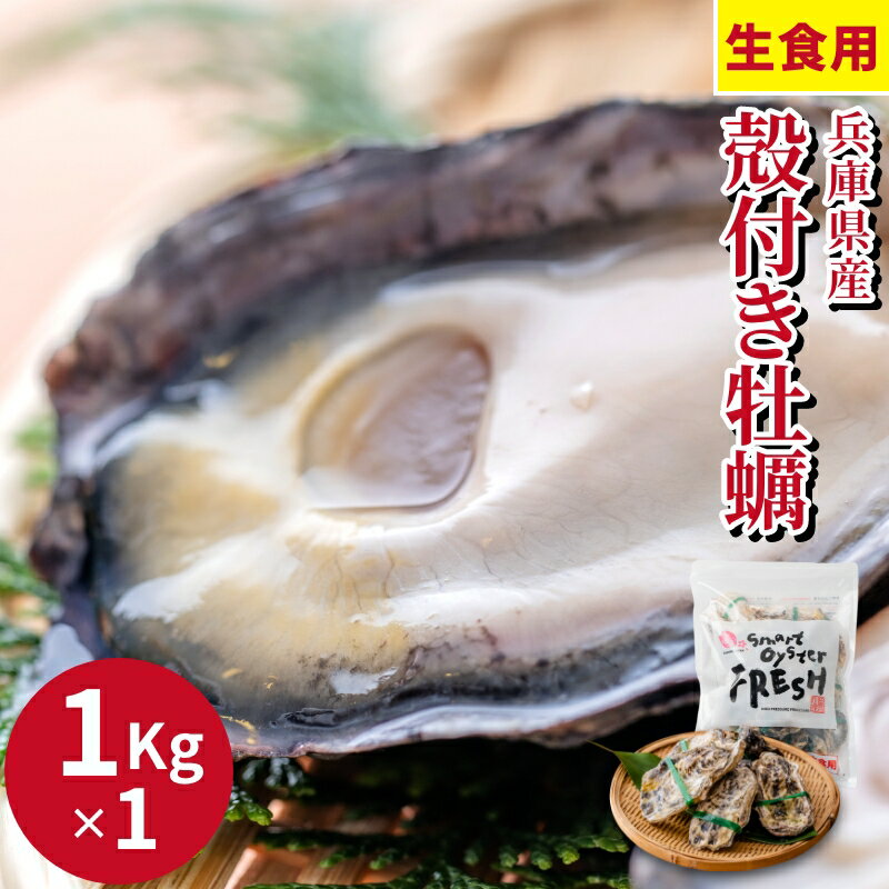 《冷凍》兵庫県 産 スマートオイスターフレッシュ2S 1kg 【送料無料】 手で開けれる 生牡蠣 生食用 かき 牡蠣 むき身…