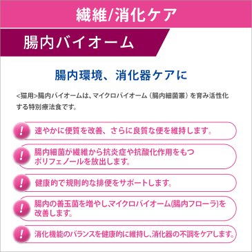 【ヒルズ】 猫用 腸内バイオーム 繊維/消化ケア 2kg×4個（特別療法食)