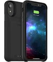 ZAGG INTERNATIONAL DIST mophie juice pack Access Apple iPhone XR 2000mAhバッテリー内蔵ケース 6.1インチ Black ワイヤレス充電器 Qi対応 401002824