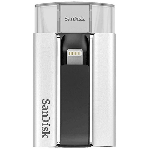 SanDisk iXpand フラッシュドライブ 32GB [iPhone/iPad のデータ転送やバックアップに最適] SDIX-032G-J57