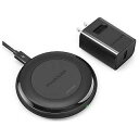 RAVPower Alpha Series Fast Charge Wireless Charging PadmQiΉn ubN RP-PC058 [CX̂]