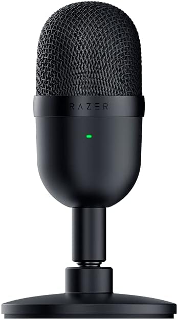 其它 - Razer Seiren Mini - ストリーミング用USBコンデンサーマイク (スーパーカーディオイドポーラーパターン搭載コンパクト、傾斜スタンド、ショックアブソーバー内蔵) ブラック