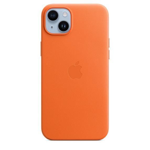 Rakuten - Apple 純正 iPhone 14 Plus用 MagSafe対応レザーケース オレンジ MPPF3FE/A
