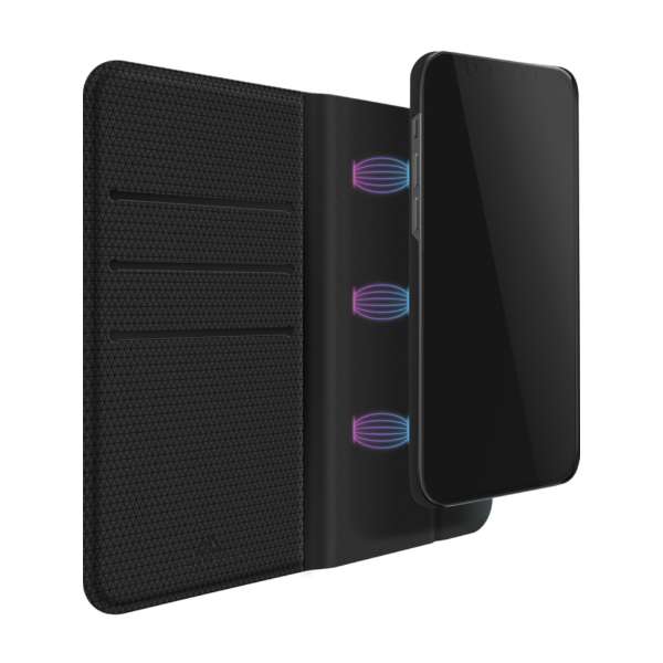 BLACKROCK iPhone12 mini 2-In-1 Wallet/ブラック